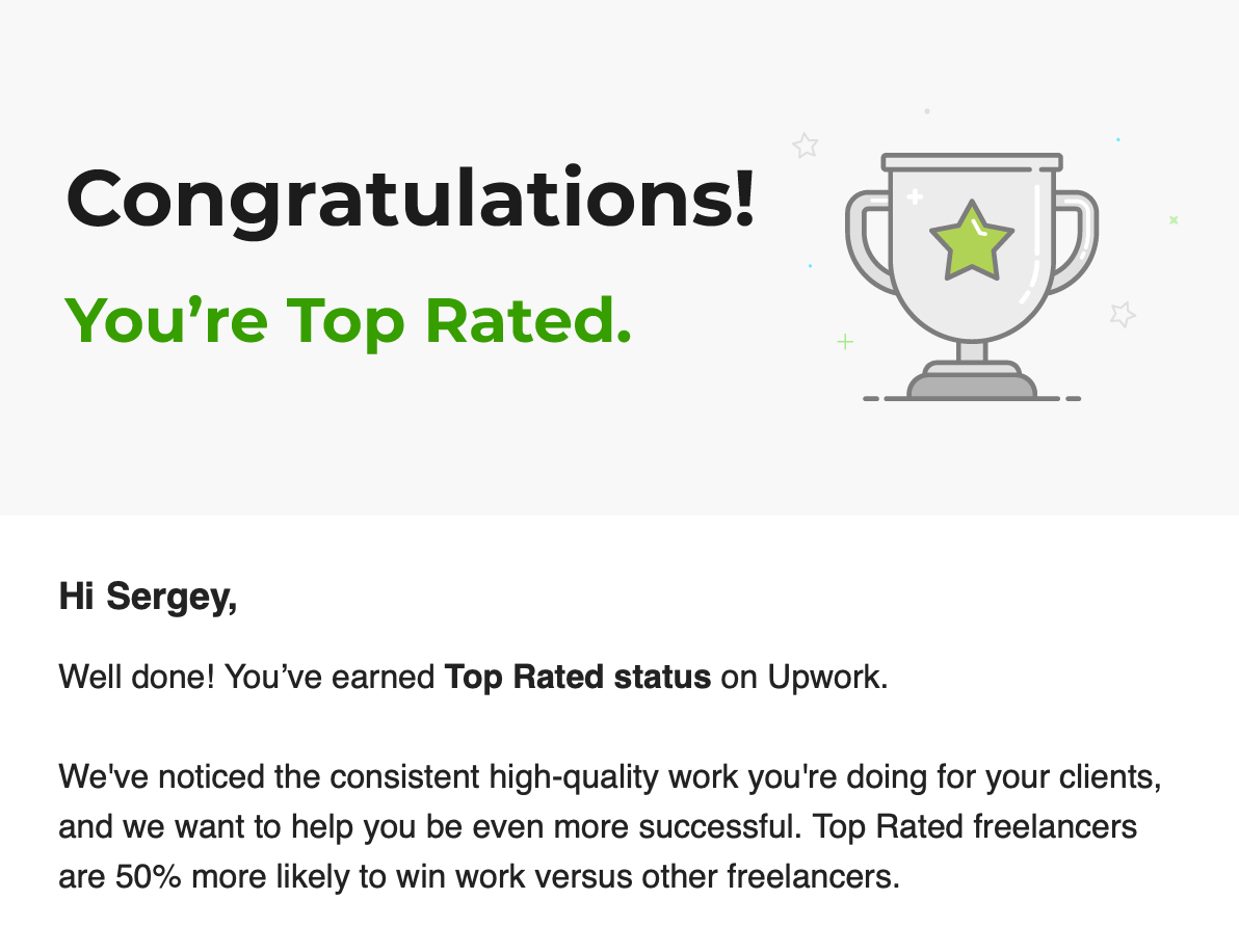 Upwork Top Rated: What It Means and How To Get It